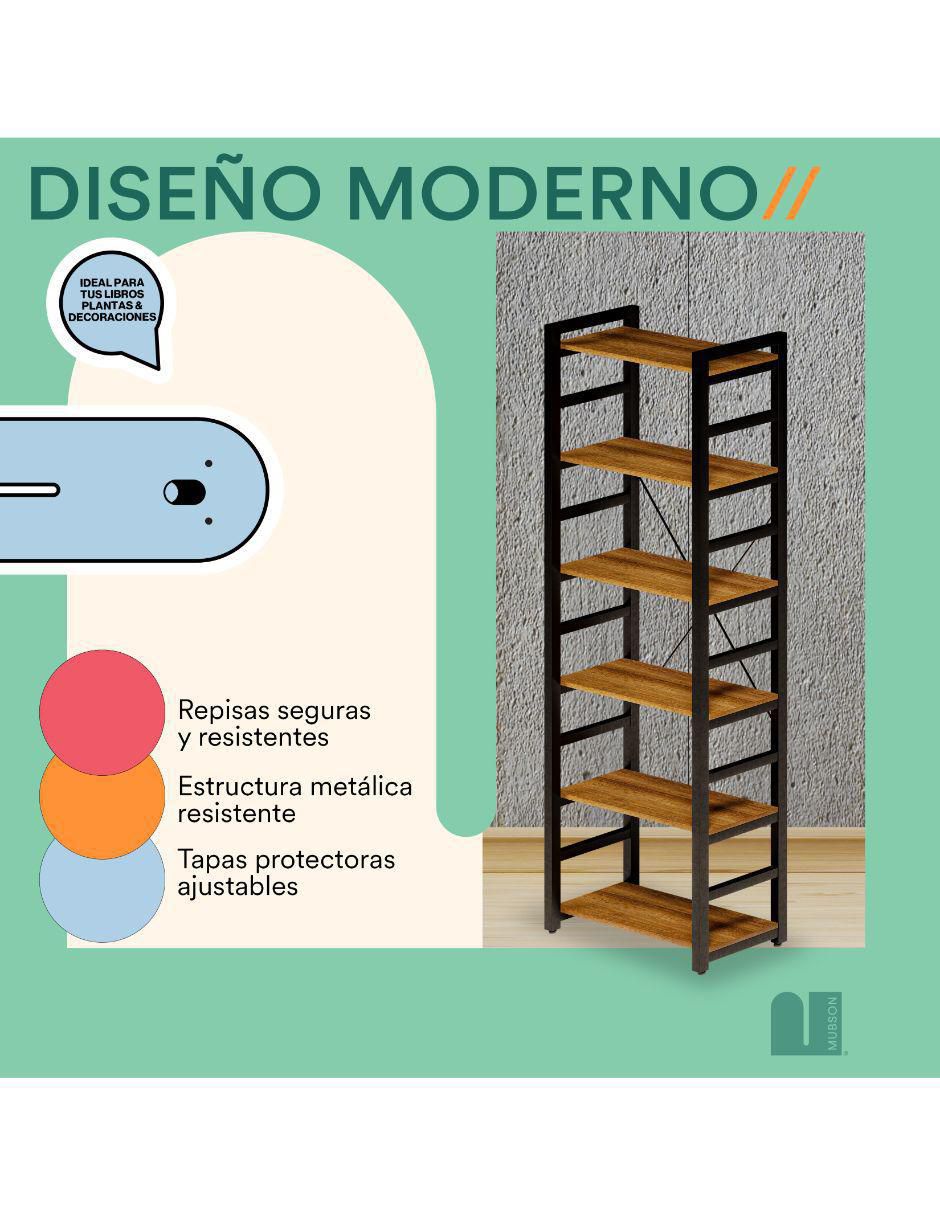Librero armable Dante de MDF 4