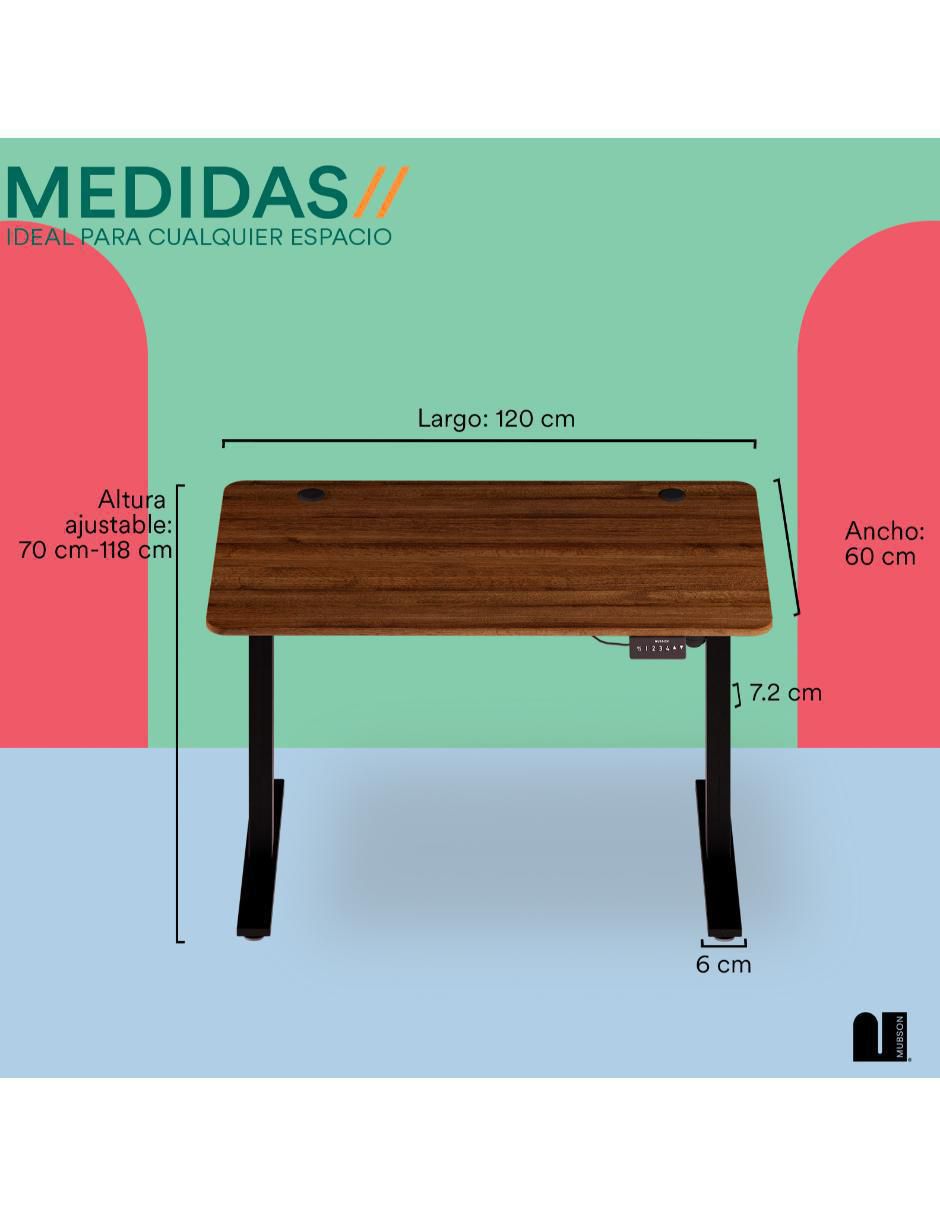 Escritorio armable Grim de MDF 7