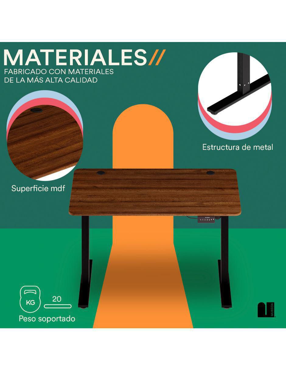 Escritorio armable Grim de MDF 3