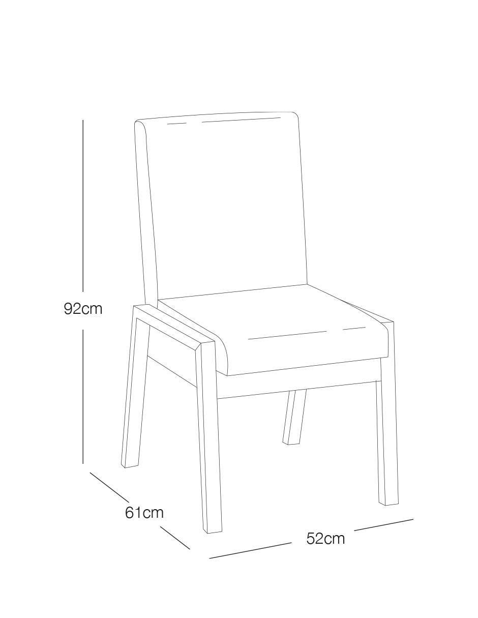 Silla Kansas de madera 5