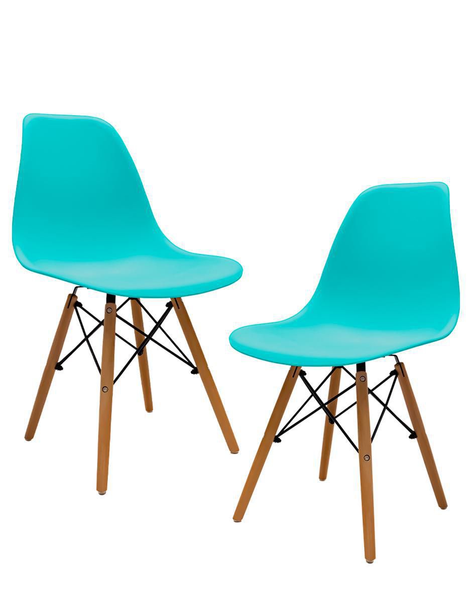 Set de sillas 2 piezas Stay Elit de plástico 2