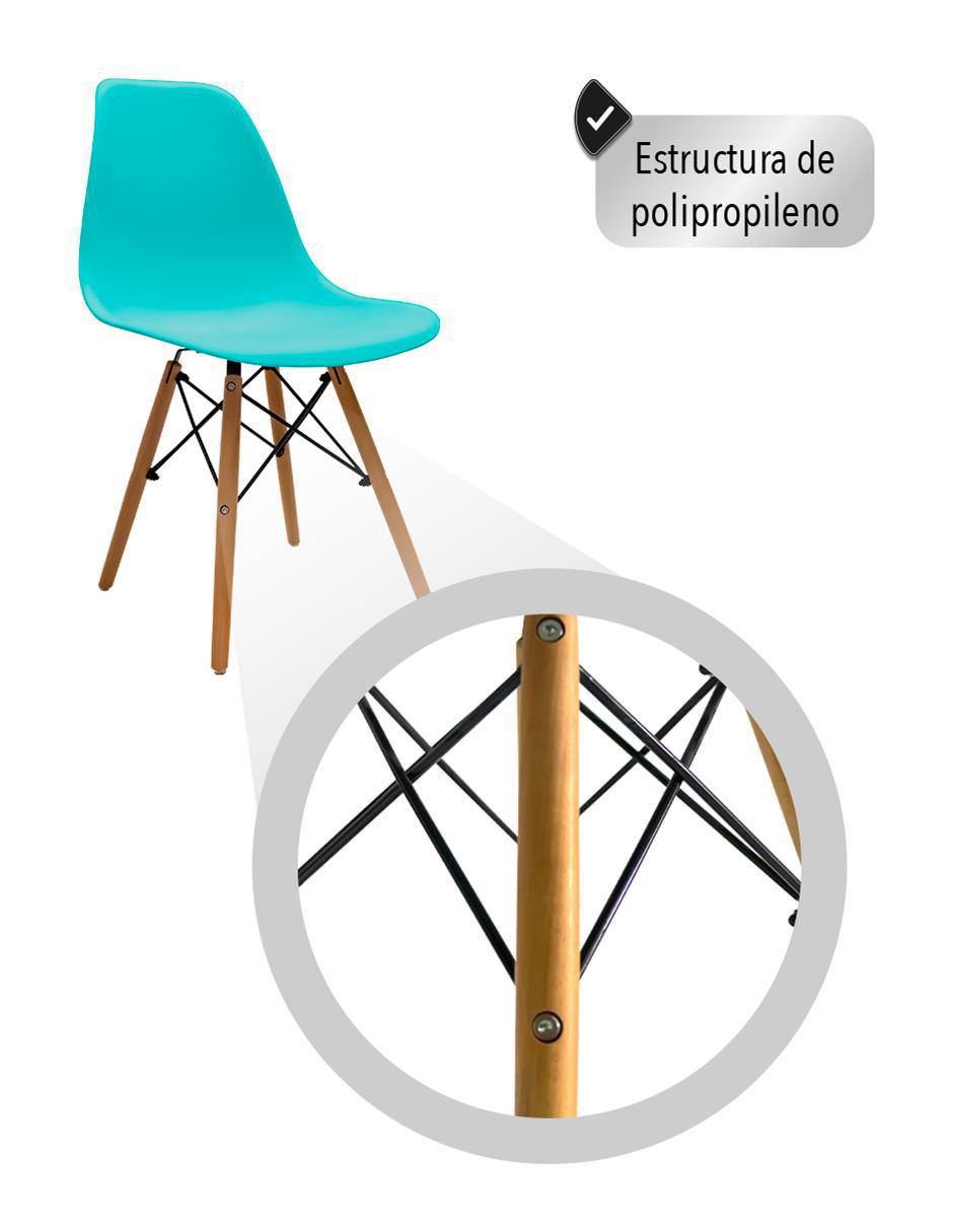 Set de sillas 2 piezas Stay Elit de plástico 5