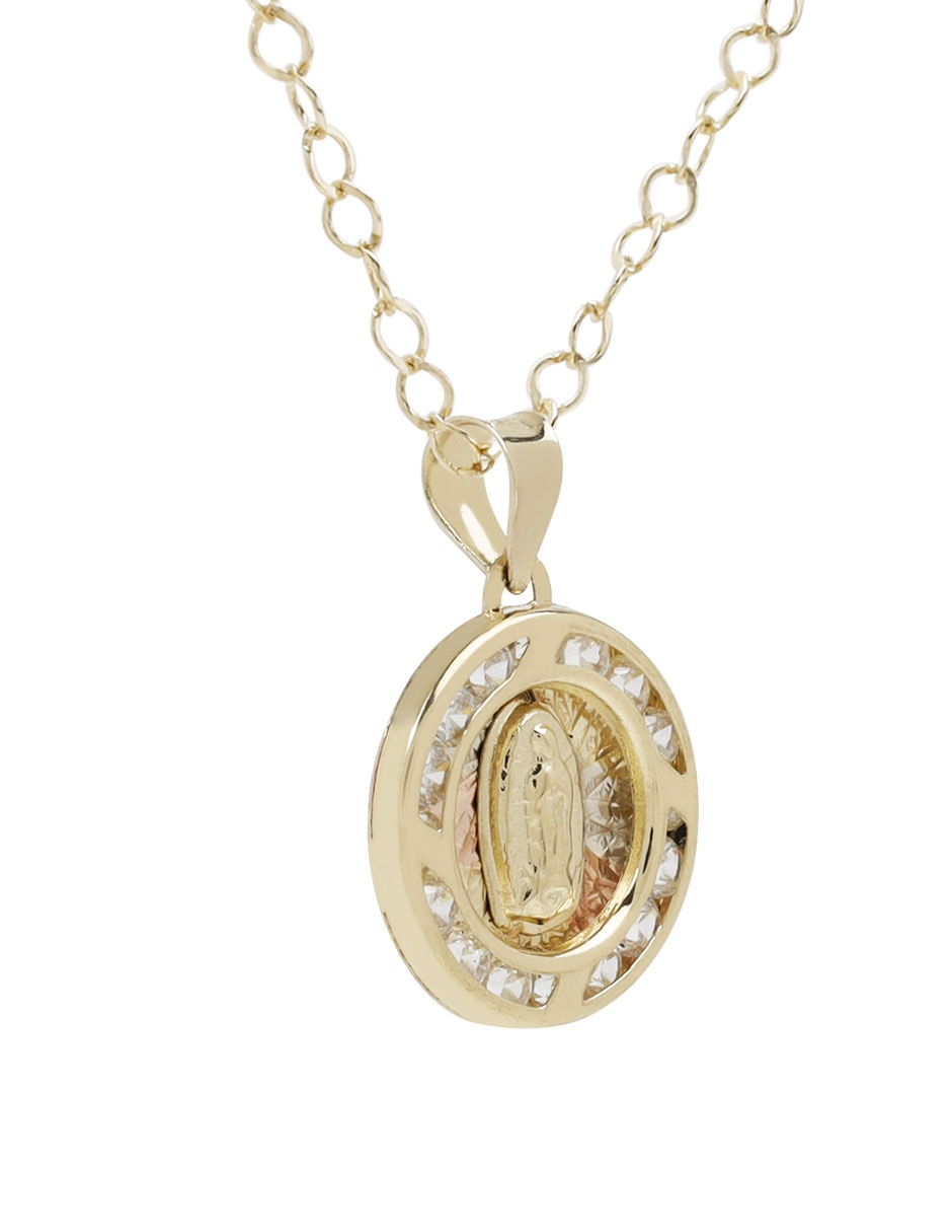 Collar D Cadena de oro 14 K