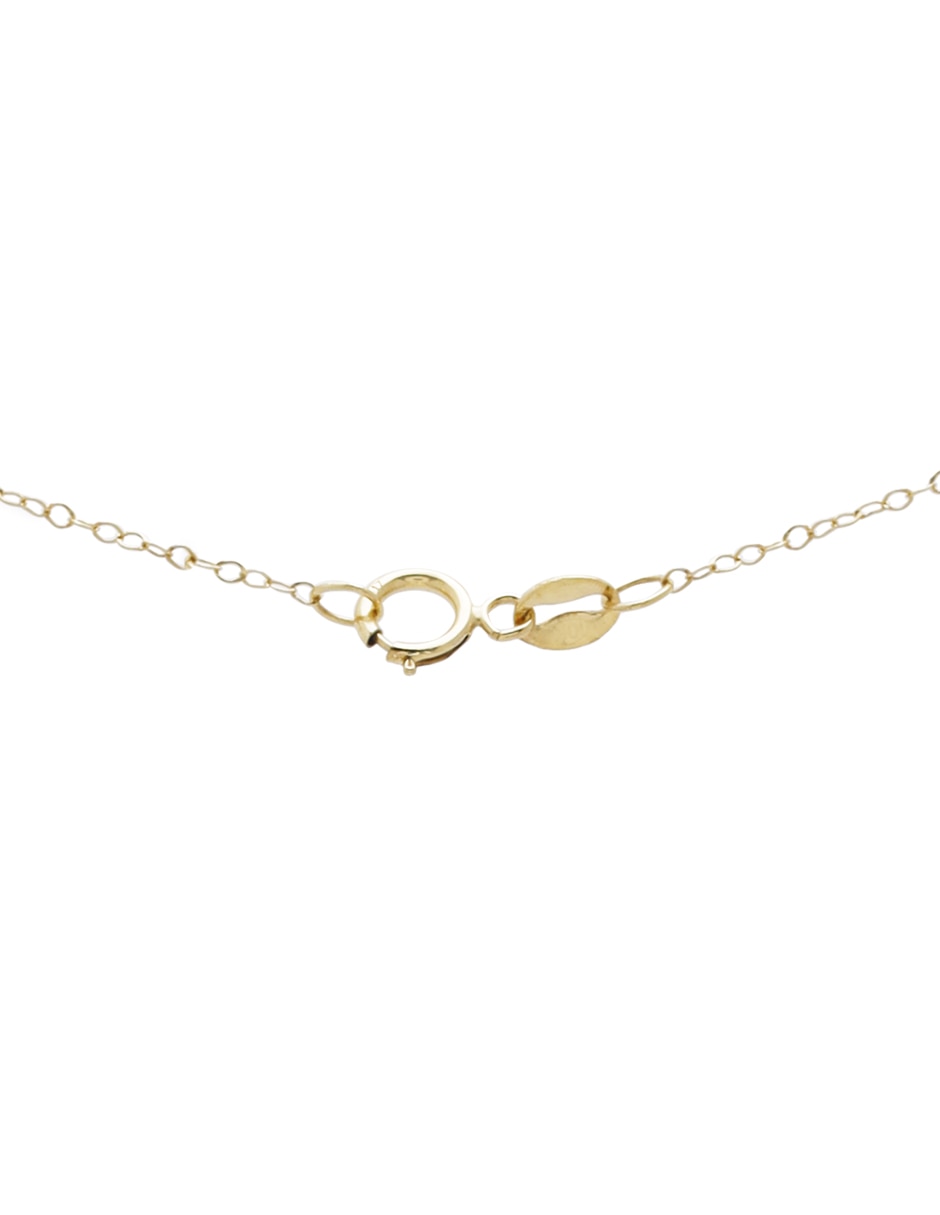 Collar D Cadena de oro 14 K