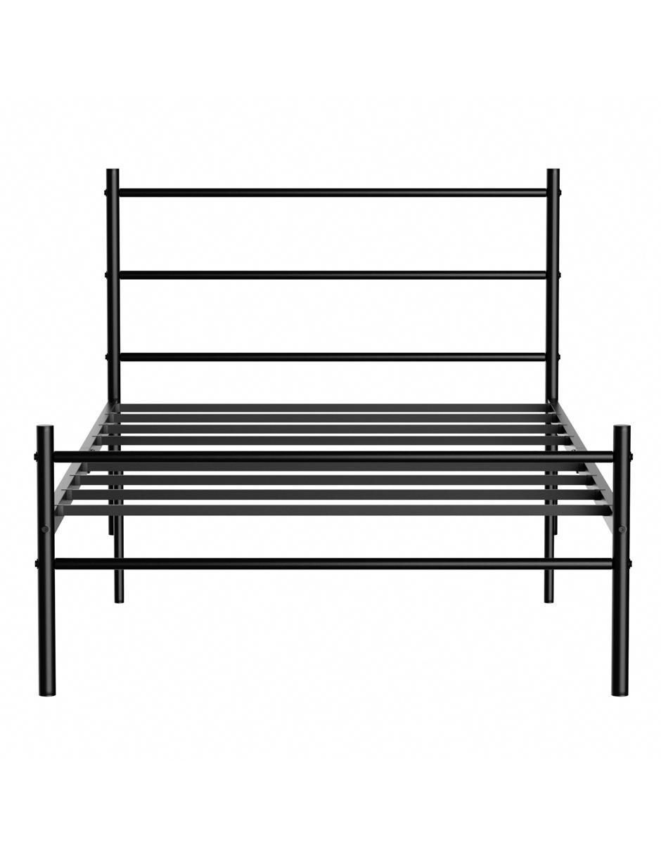 Cama primo twin frosted de metal individual Cama primo twin frosted de metal individual