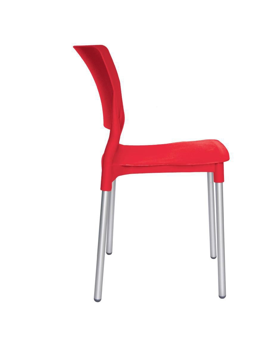 Silla de plástico