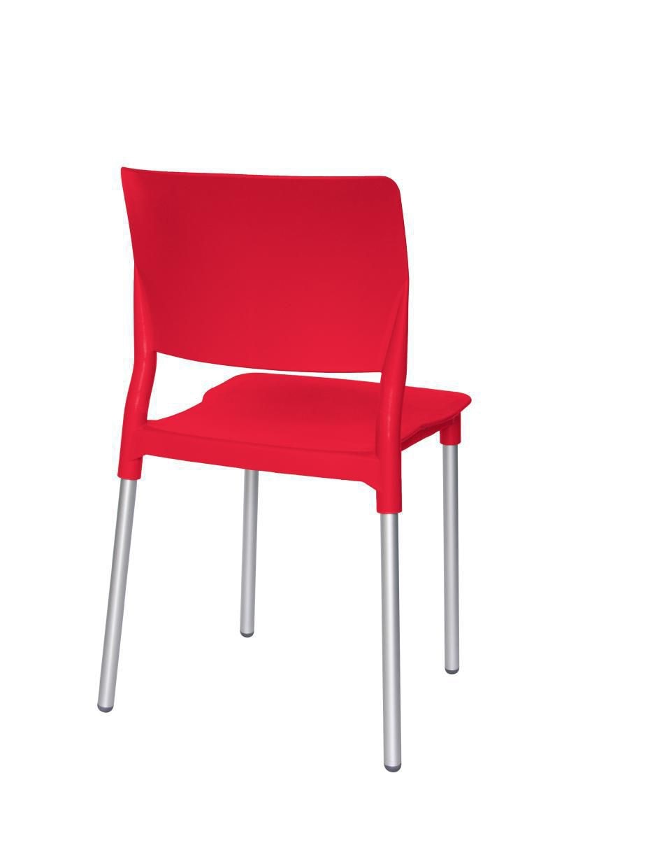 Silla de plástico