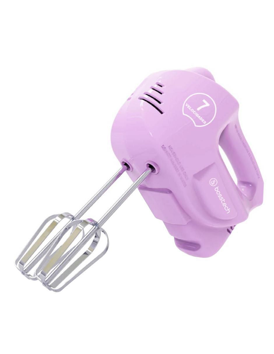 BATIDORA MANUAL BSED-M1-P, 0.5 L, ROSA 1