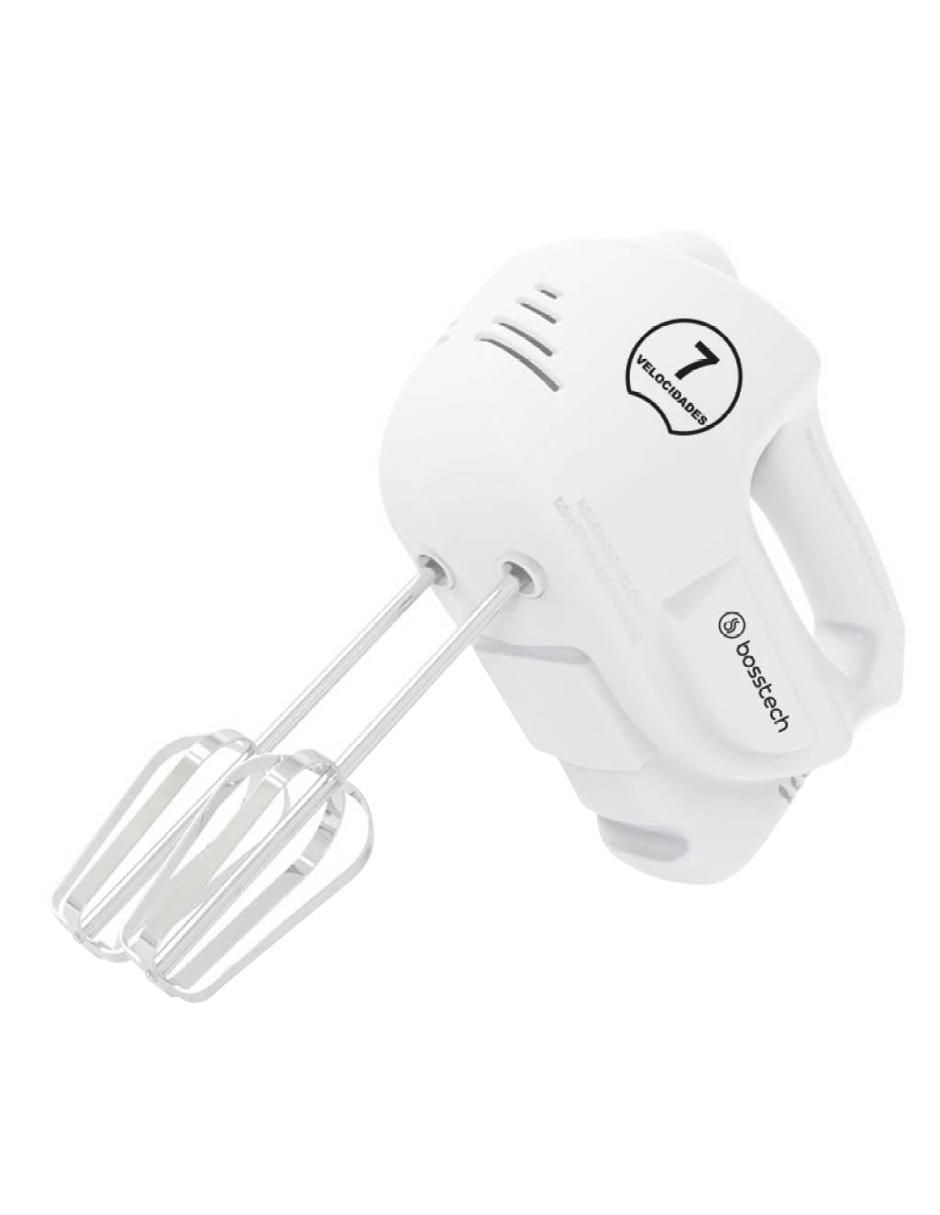 BATIDORA MANUAL BSED-M1, 0.5 L, BLANCO 1