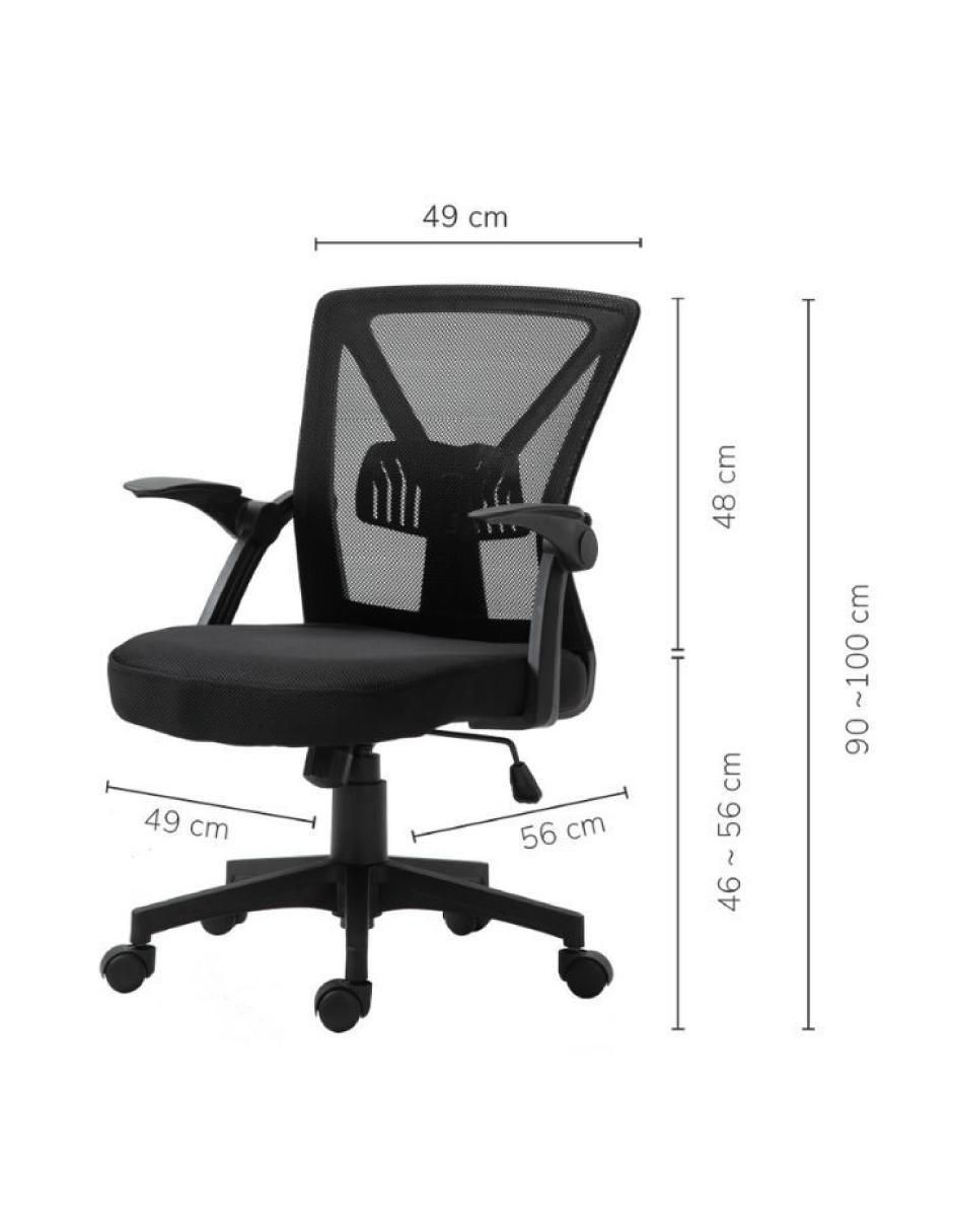 Silla de escritorio de plástico 8