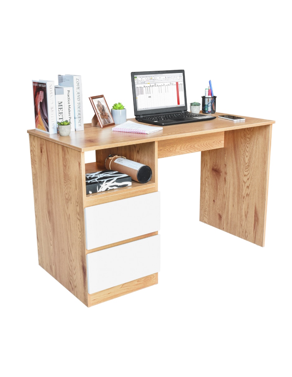 Escritorio top living de melamina