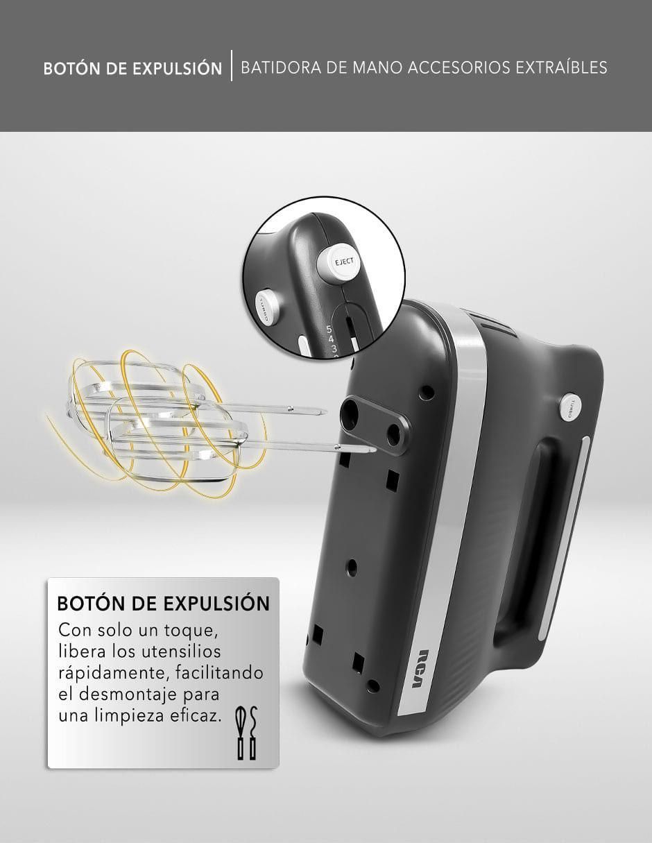 BATIDORA MANUAL RC-72 , 1 L, NEGRO 7