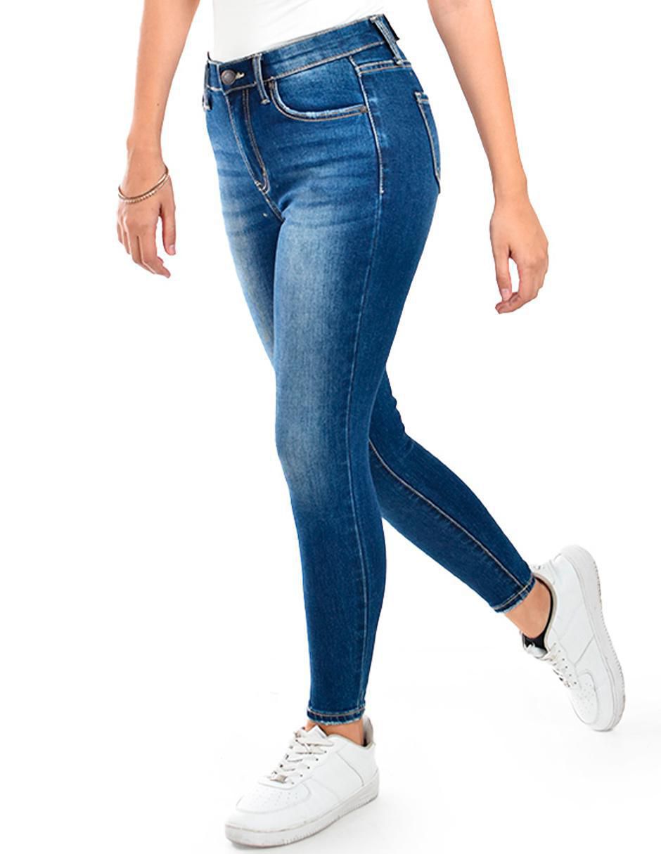 Jeans easy pant skinny para mujer 5