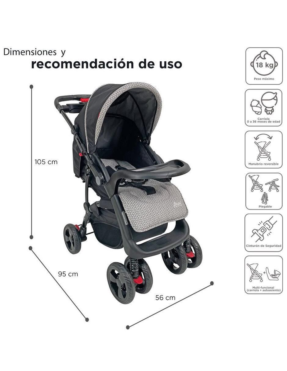 Carriola travel system plegable 5