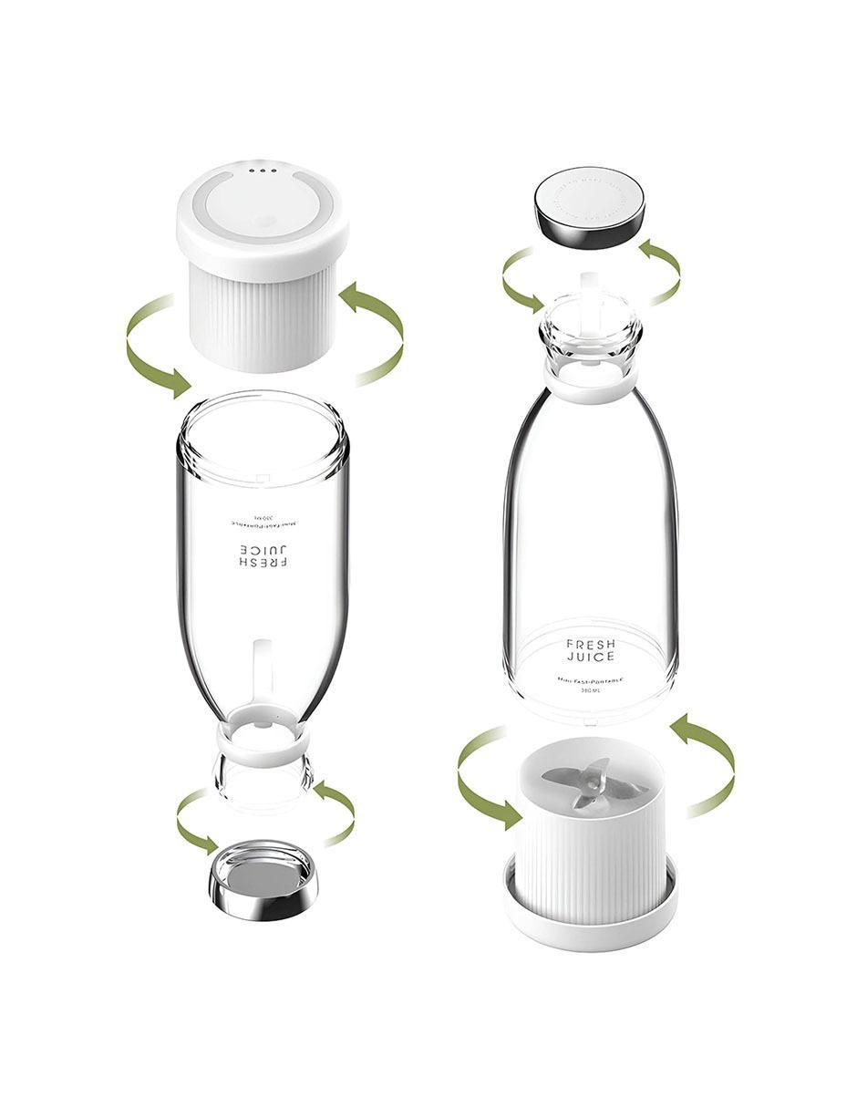 LICUADORA PERSONAL BOTELLA MYR, BLANCO 2