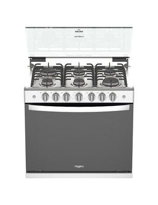 Estufa empotrable a Gas LP Whirlpool 76 cm WER2100D de 6 quemadores