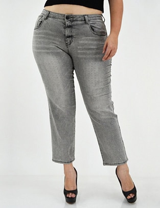 Jeans mom para mujer