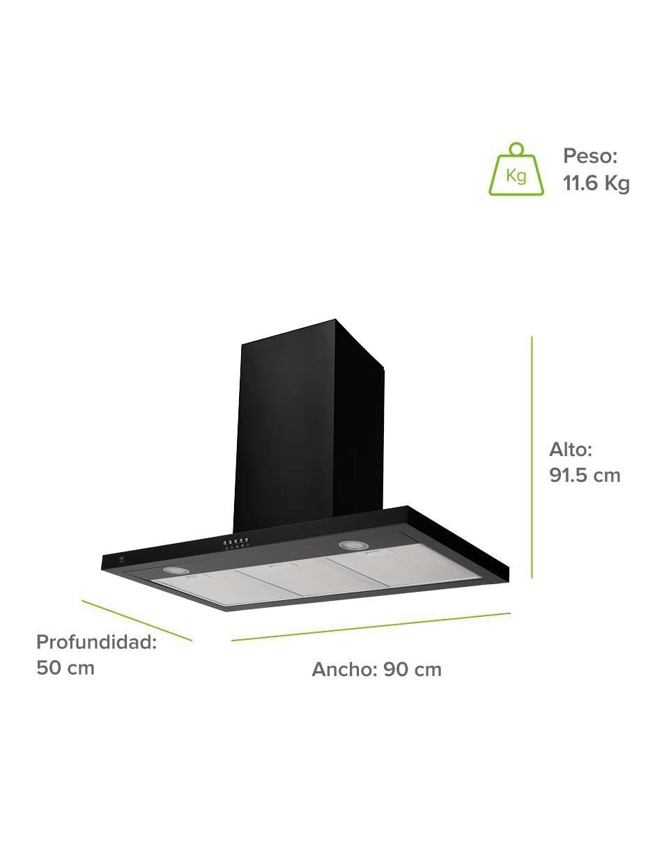 Campana de pared CEV90BN de acero inoxidable 5
