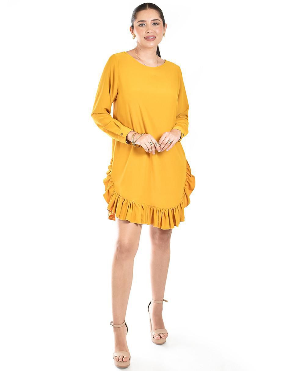 Vestido a la rodilla casual para mujer 6