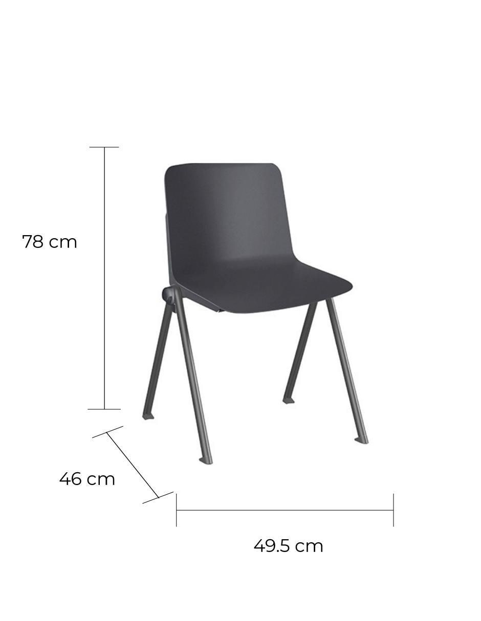 Silla Offiho de acero