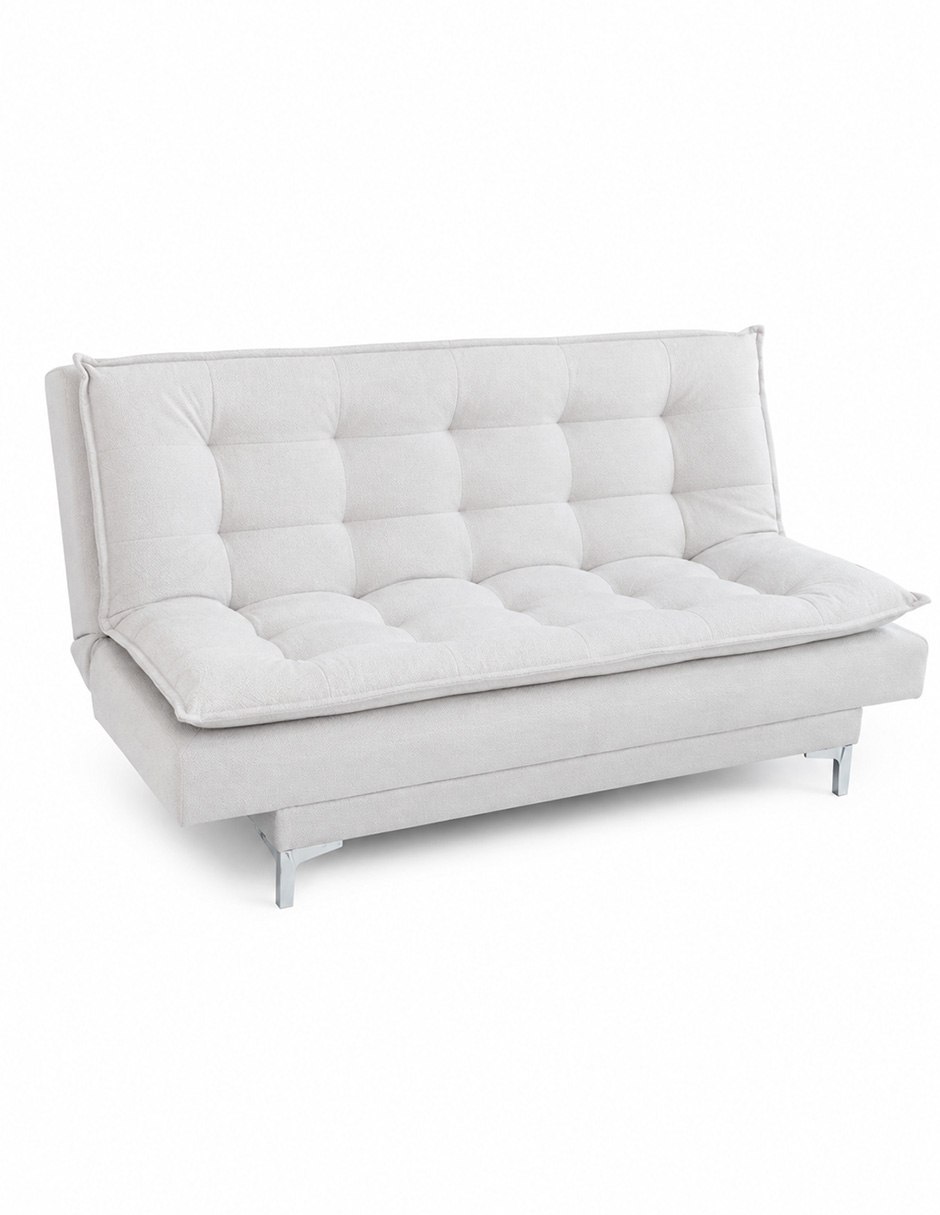 Sofá cama de chenille