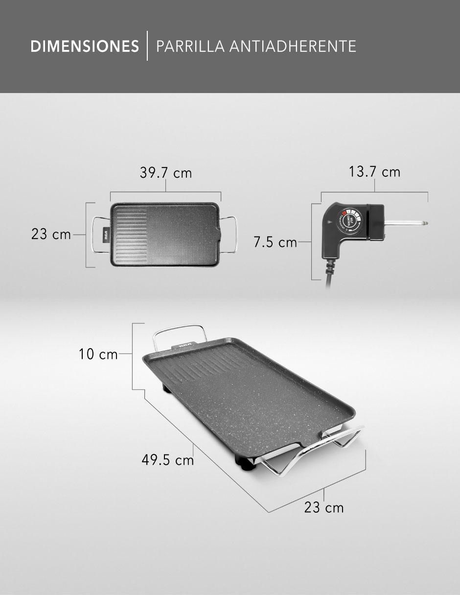 PARRILLA RC-45 , NEGRO 9