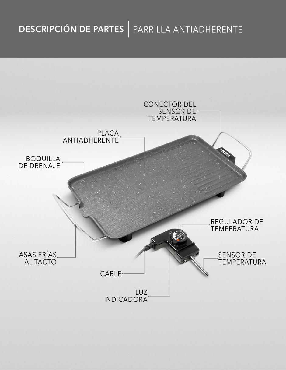 PARRILLA RC-45 , NEGRO 4