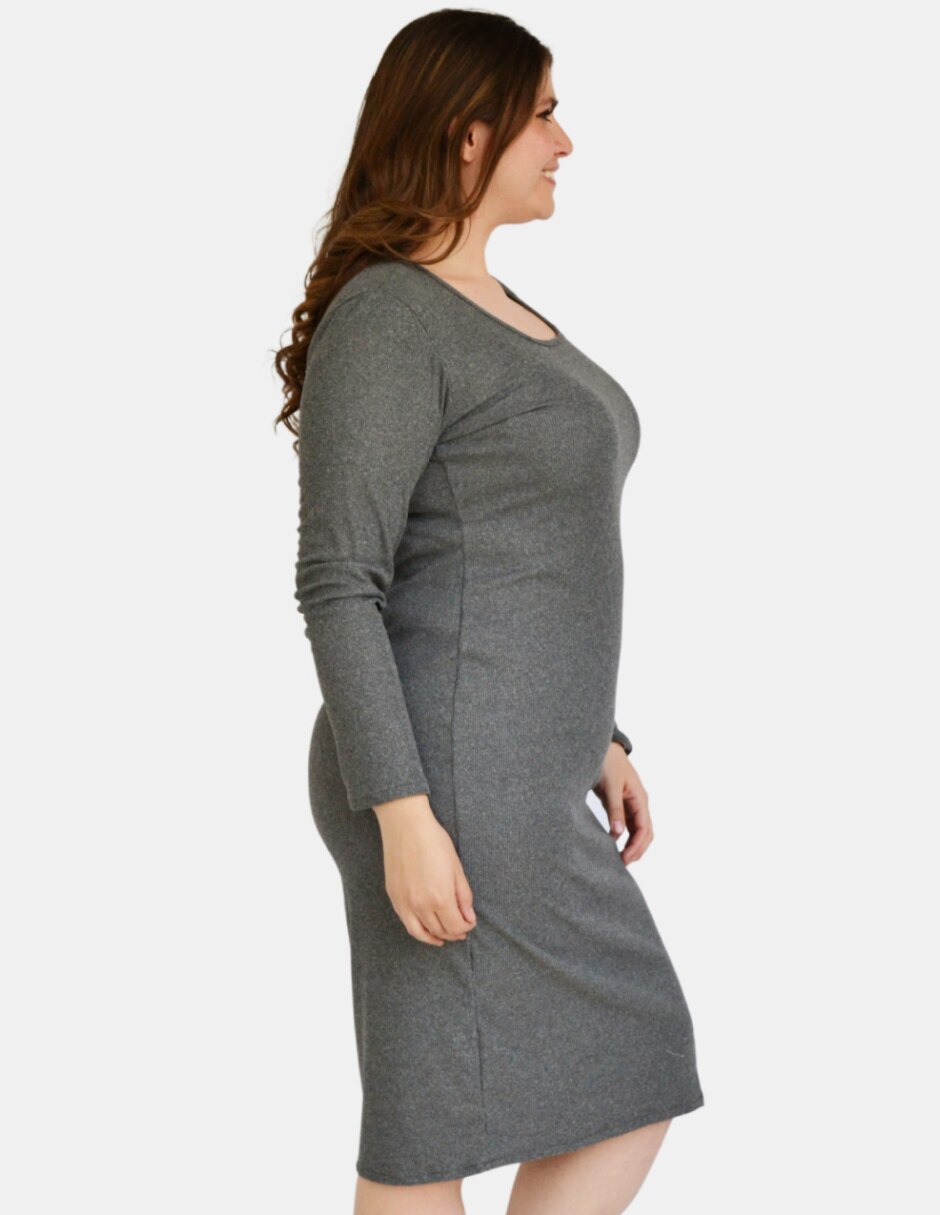 Vestido arriba de la rodilla casual Roman Fashion para mujer