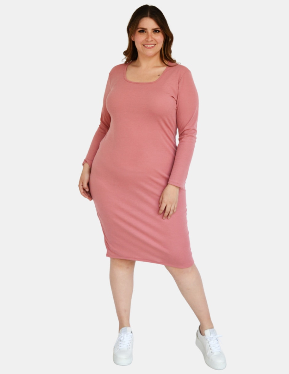 Vestido arriba de la rodilla casual para mujer 5