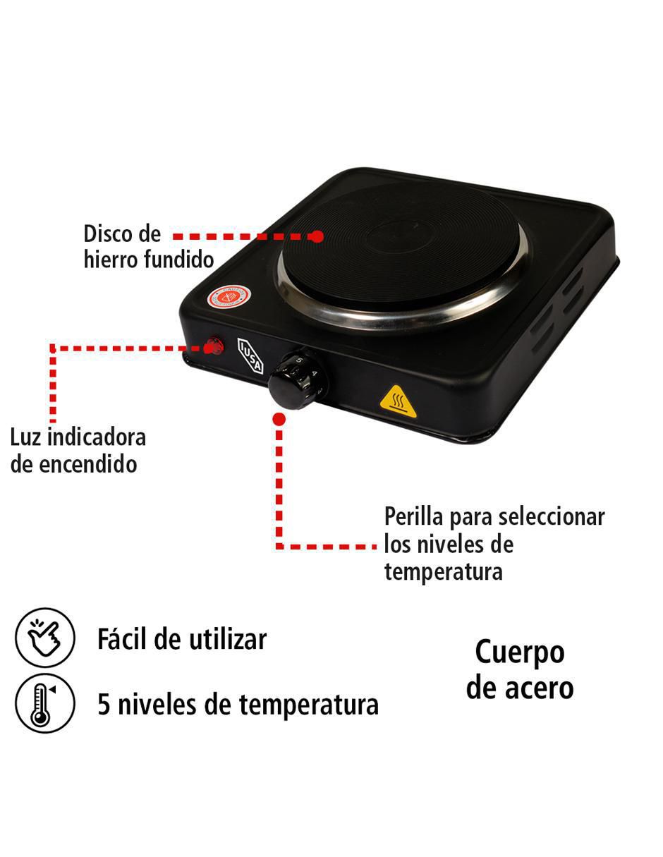 PARRILLA IU-1D1000 , NEGRO