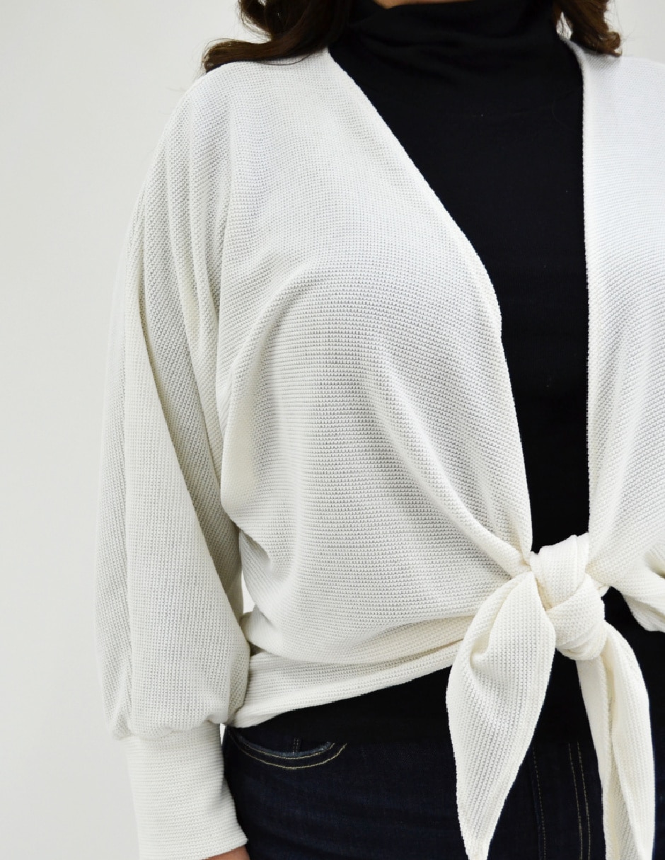 Suéter cuello simulado para mujer