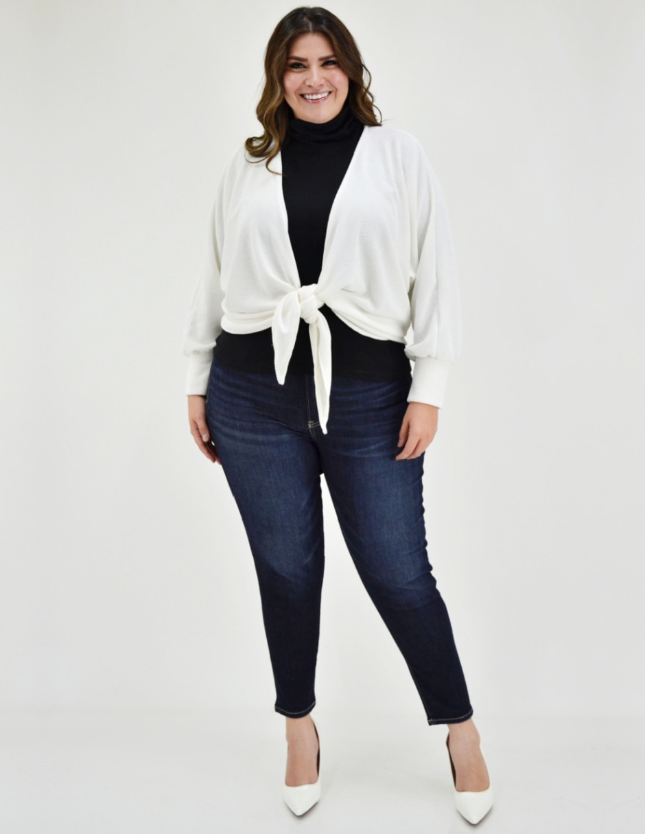 Suéter cuello simulado para mujer
