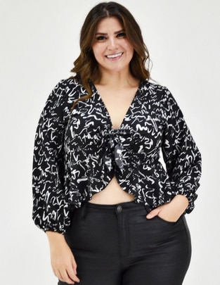 Blusa manga larga para mujer 1