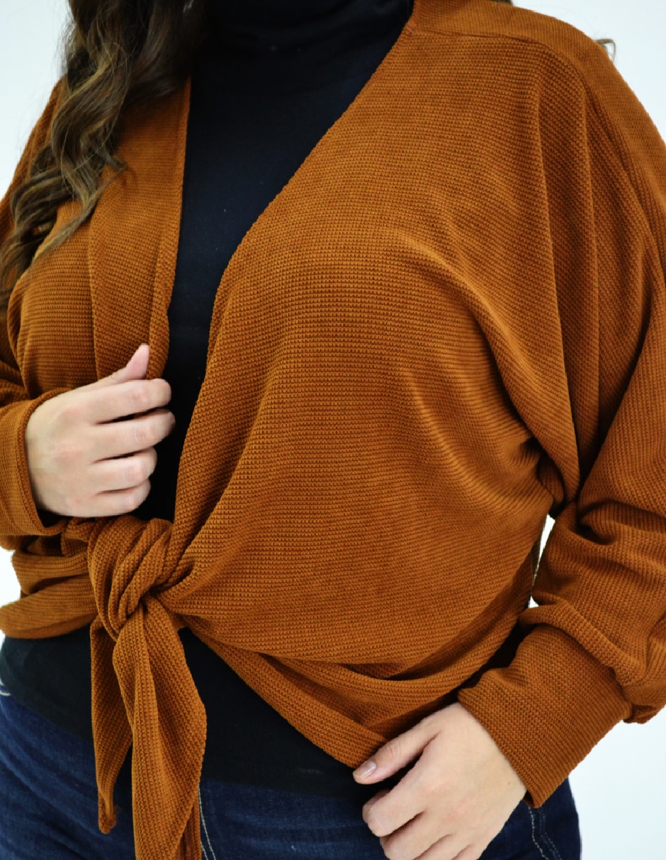 Suéter cuello simulado para mujer