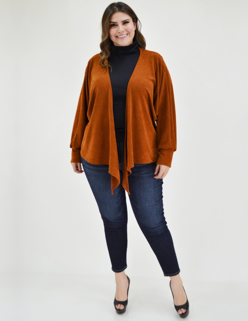 Suéter cuello simulado para mujer
