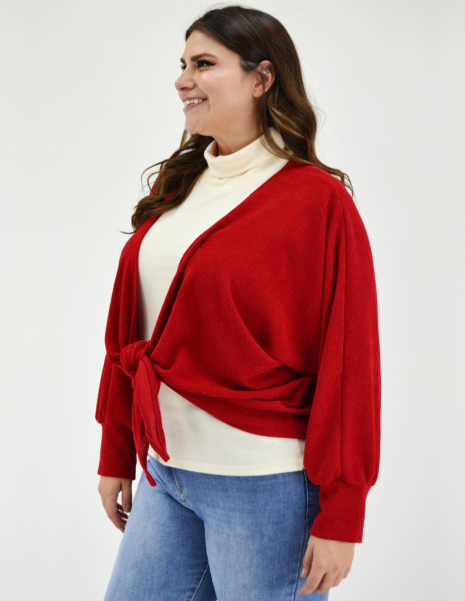 Suéter cuello simulado para mujer 6