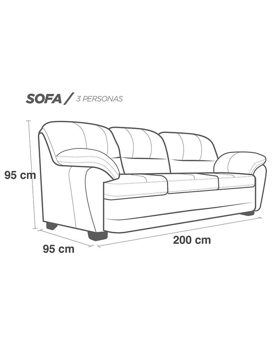 Sofá Florencia de piel 7