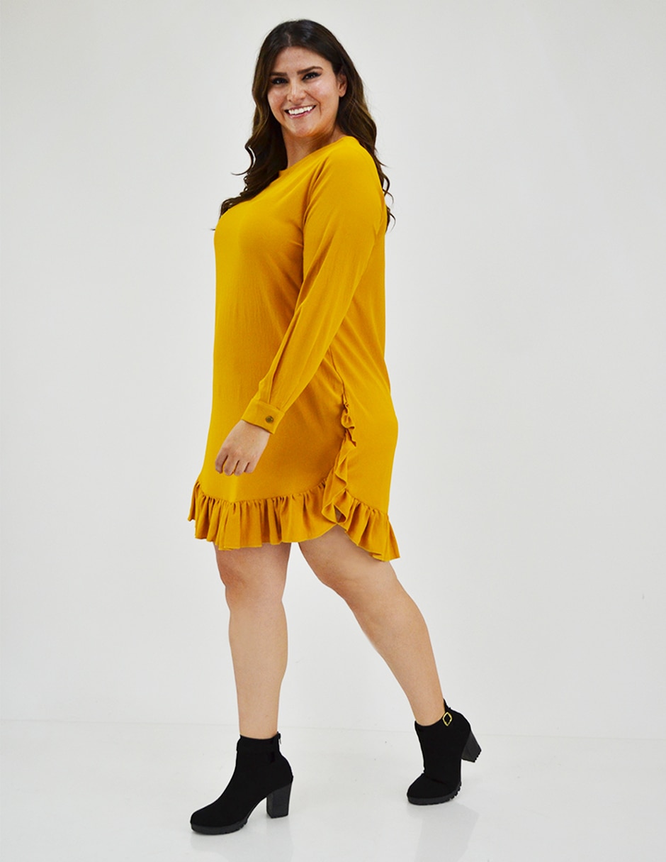 Vestido corto casual para mujer