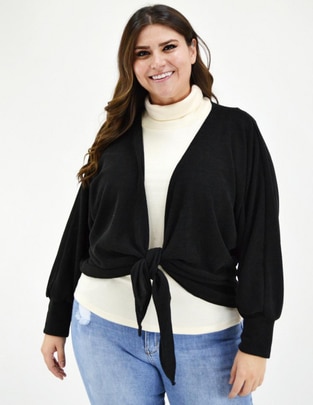 Suéter cuello simulado para mujer
