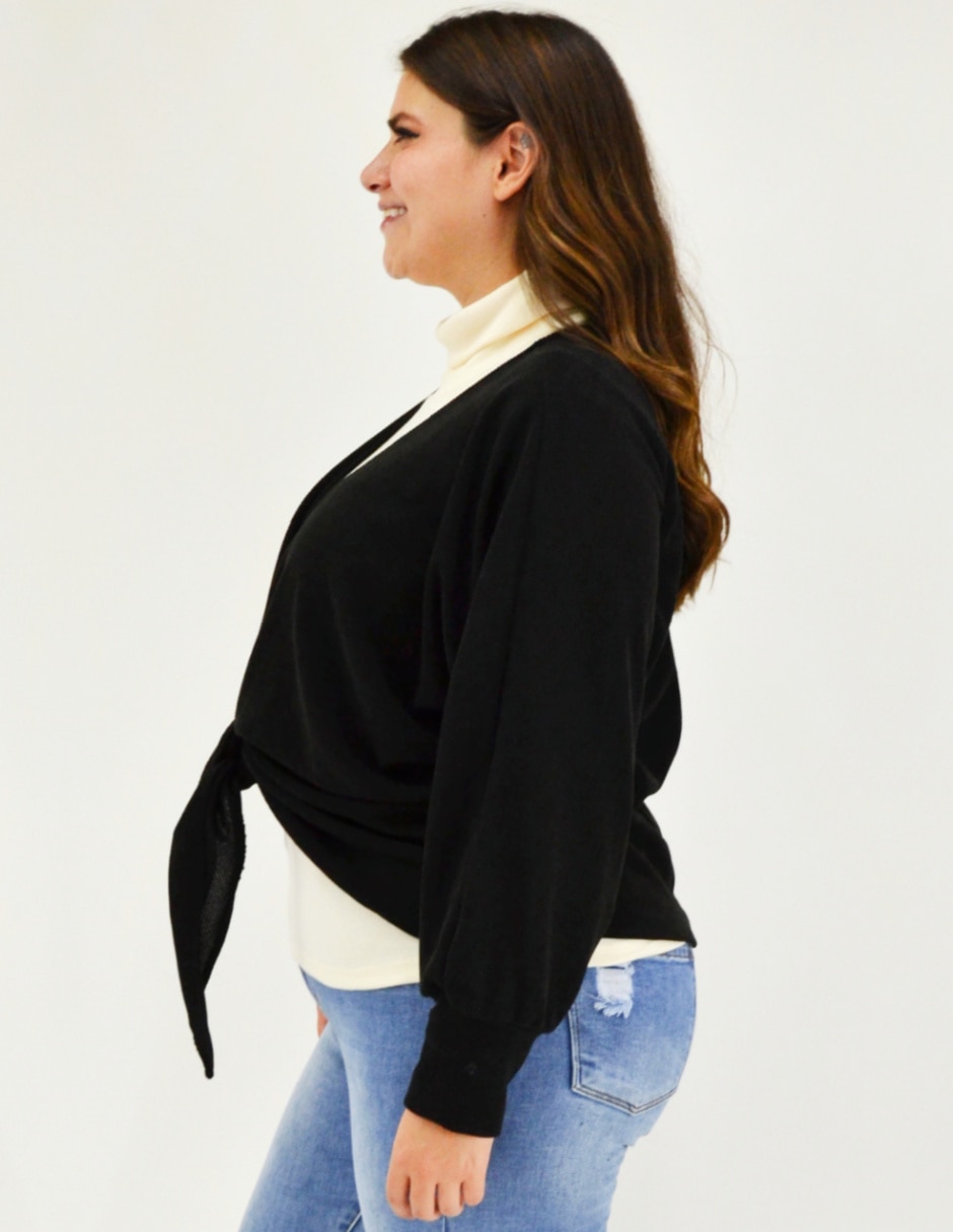 Suéter cuello simulado para mujer 5