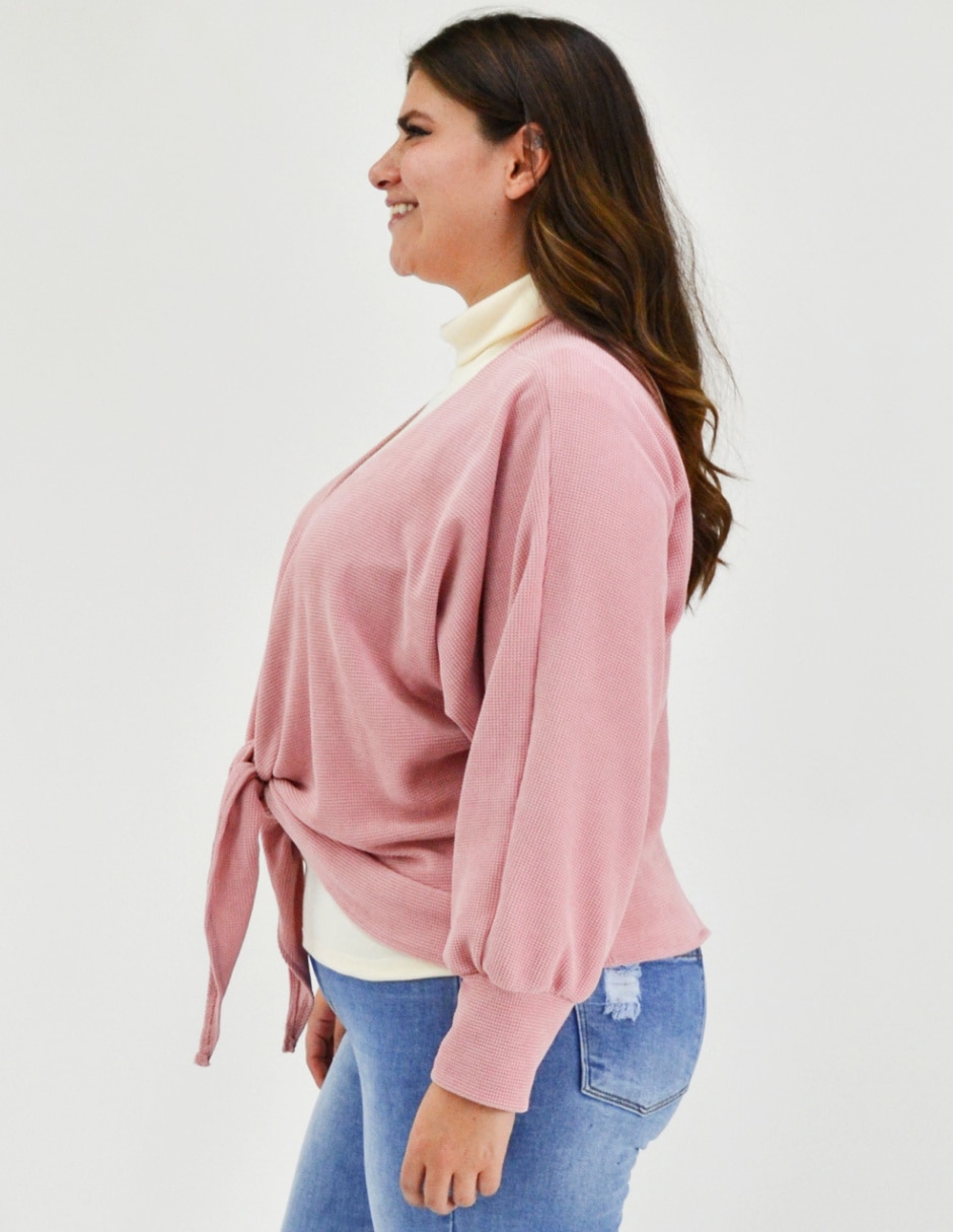 Suéter cuello simulado para mujer 2