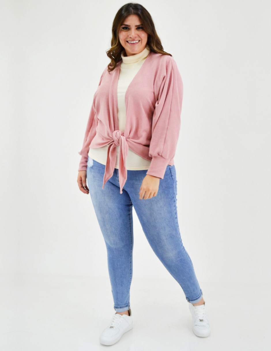 Suéter cuello simulado para mujer 5