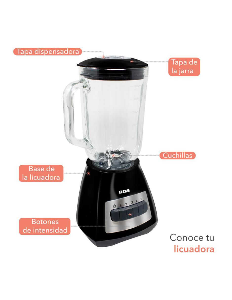 LICUADORA RC-L3 RCA, NEGRO