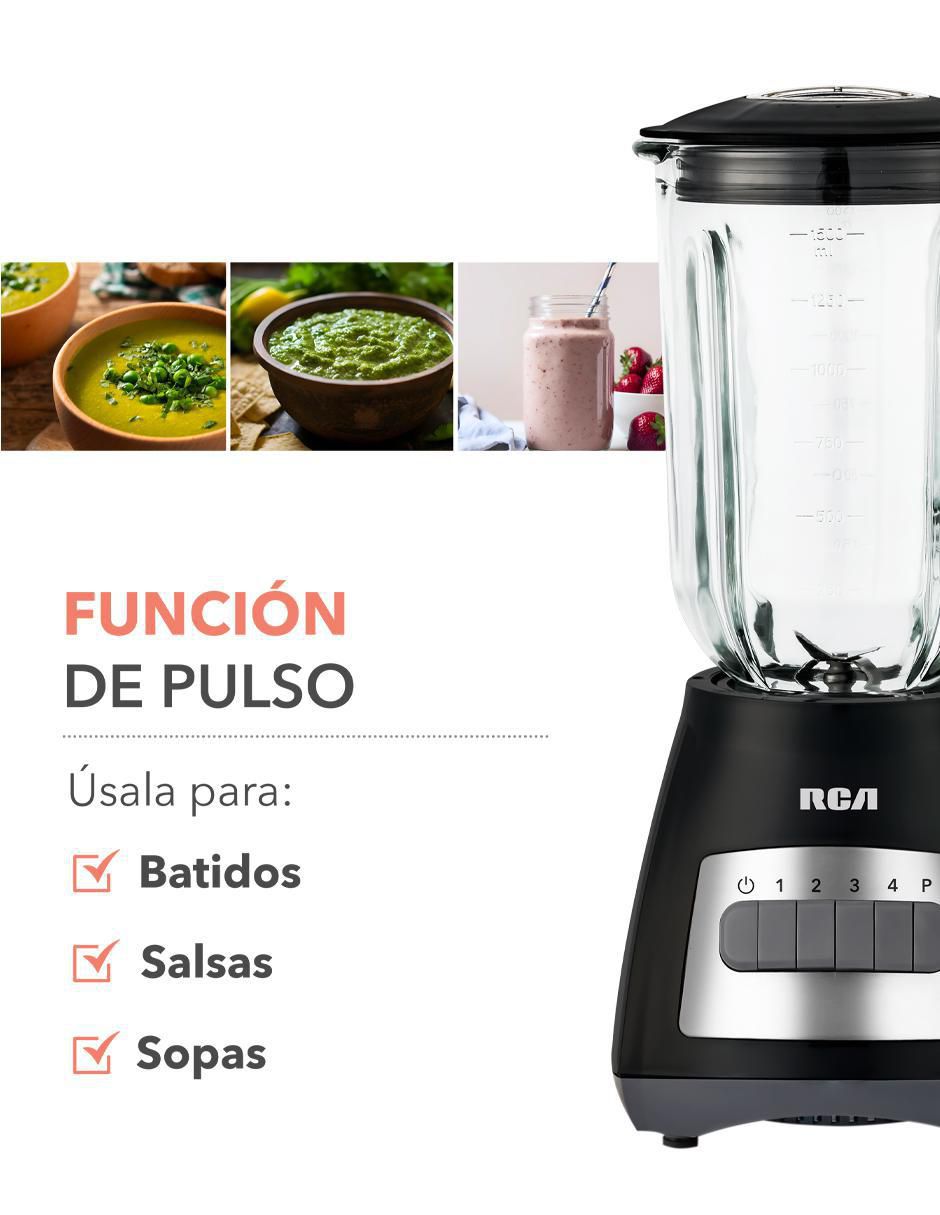 LICUADORA RC-L3 RCA, NEGRO