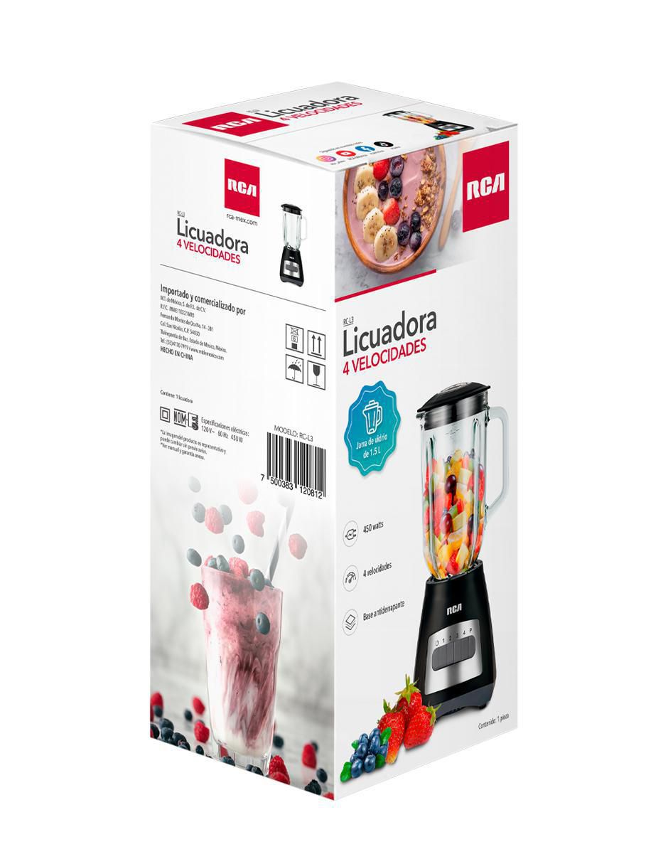 LICUADORA RC-L3 RCA, NEGRO
