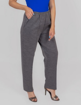 Pantalón de vestir straight para mujer Pantalón de vestir straight para mujer