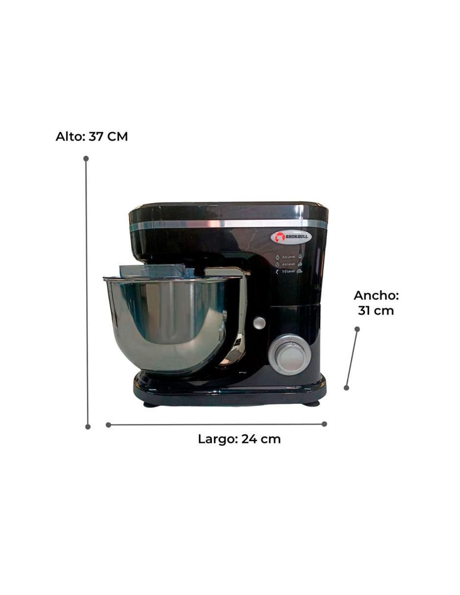 BATIDORA PEDESTAL BAT-6LT, 6 L, NEGRO 3