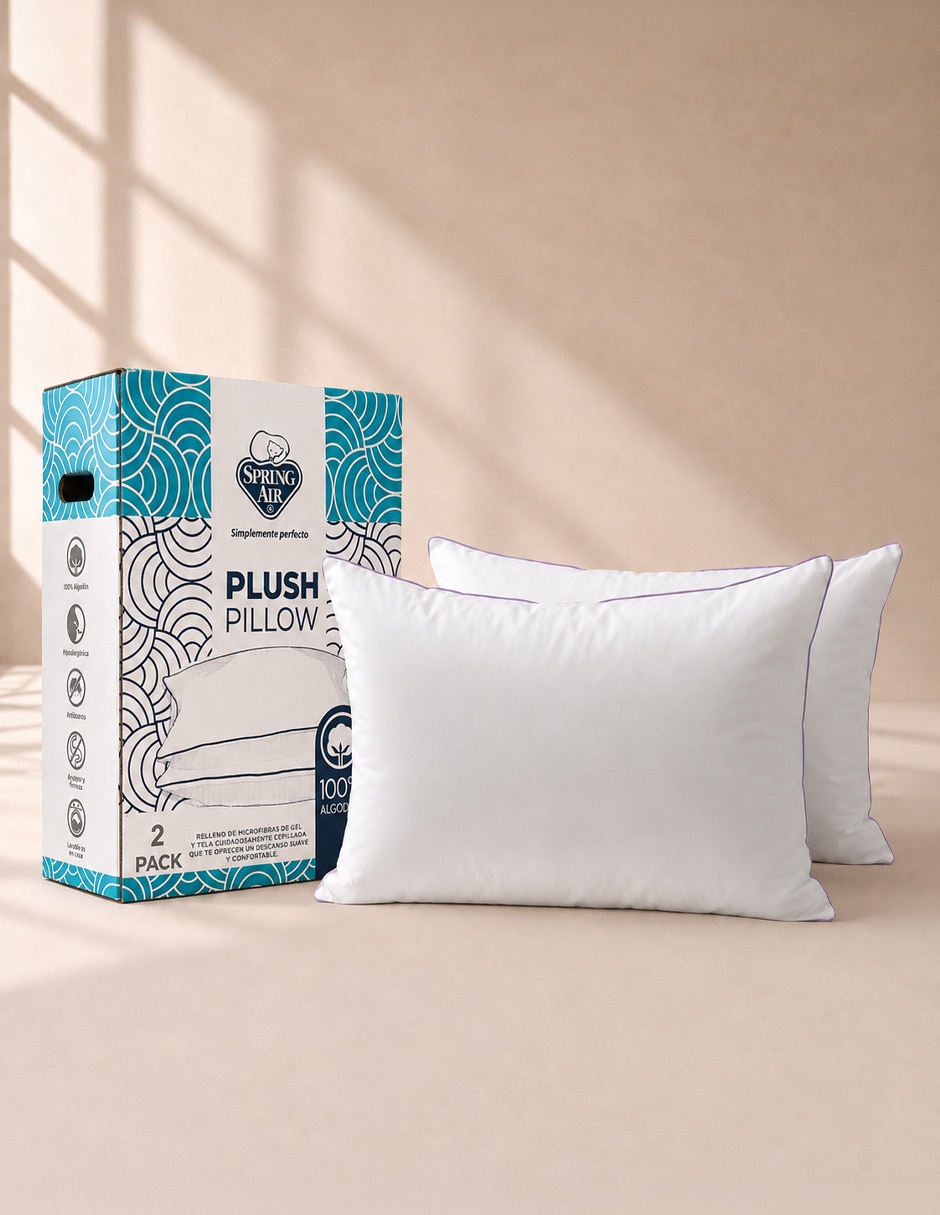 Set de almohada pillow firmeza media Set de almohada pillow firmeza media