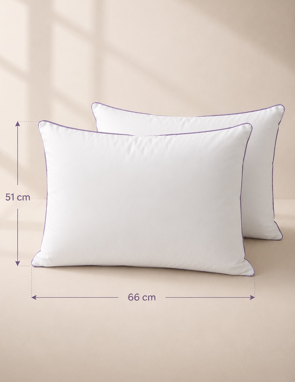Set de almohada pillow firmeza media 5