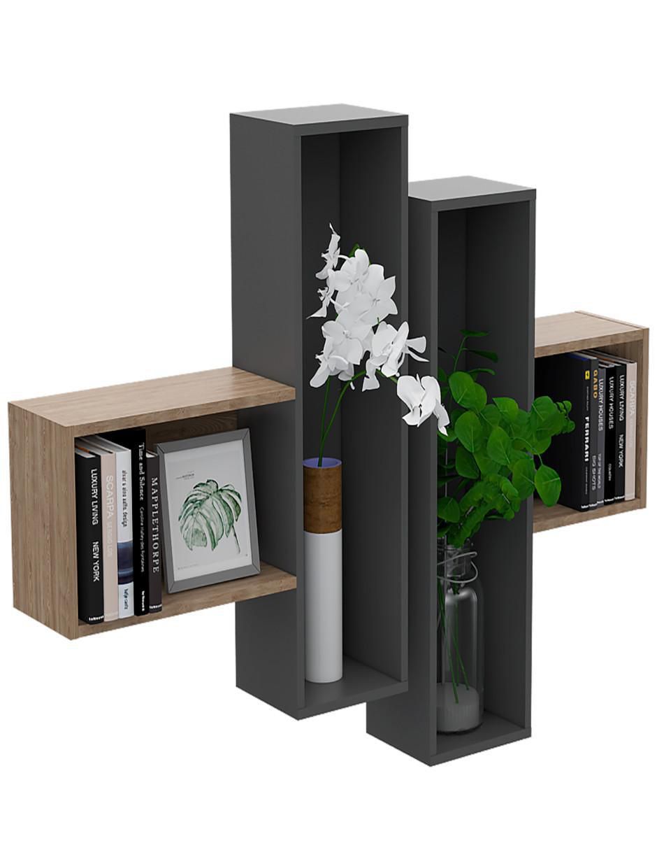 Repisa armable Wall de MDF 3